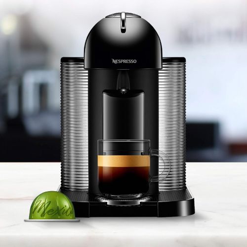 네슬레 Nestle Nespresso Nespresso GCA1-US-BK-NE VertuoLine Coffee and Espresso Maker, Black (Discontinued Model)