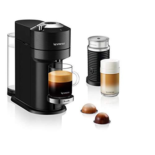 네슬레 Nestle Nespresso Nespresso by Breville Vertuo Next Classic Black Coffee and Espresso Machine Bundle