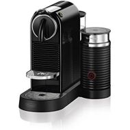 Nestle Nespresso Nespresso Citiz Coffee and Espresso Machine by DeLonghi with Aeroccino, Black