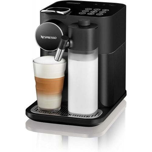 네슬레 Nestle Nespresso Nespresso Gran Lattissima Coffee and Espresso Machine by DeLonghi with Aeroccino, Sophisticated Black
