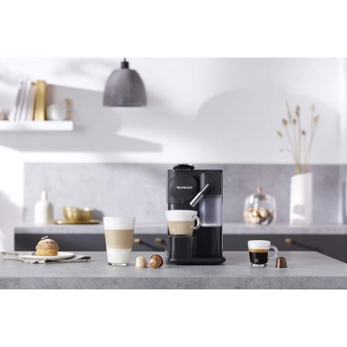 네슬레 Nestle Nespresso Nespresso Lattissima One Coffee and Espresso Maker by DeLonghi, Shadow Black