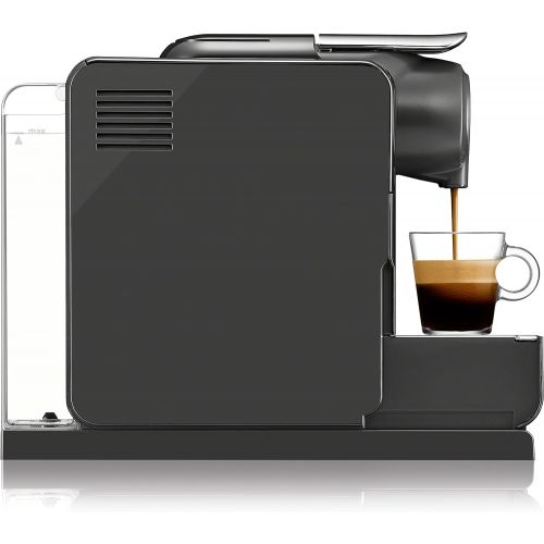 네슬레 Nestle Nespresso Nespresso Lattissima Touch Original Espresso Machine with Milk Frother by DeLonghi Washed Black