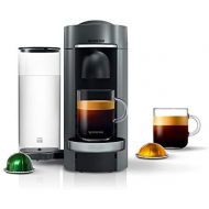 Nestle Nespresso Nespresso VertuoPlus Deluxe Coffee and Espresso Machine by DeLonghi, 15 x 14 x 9 inches, Titan