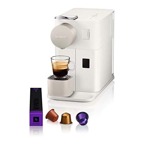 네슬레 Nestle Nespresso Nespresso Lattissima One Original Espresso Machine with Milk Frothier by DeLonghi, Silky White