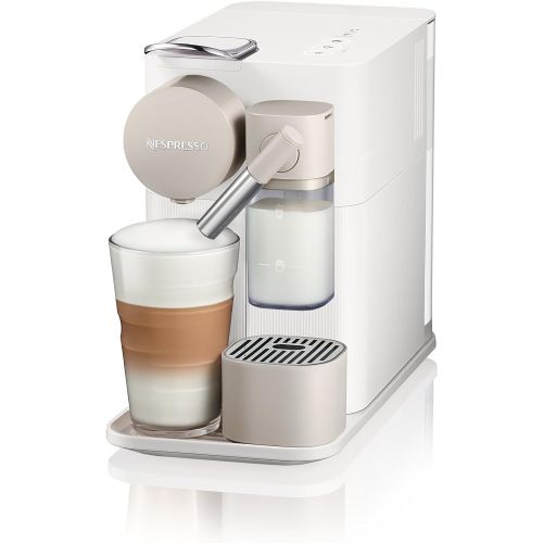 네슬레 Nestle Nespresso Nespresso Lattissima One Original Espresso Machine with Milk Frothier by DeLonghi, Silky White