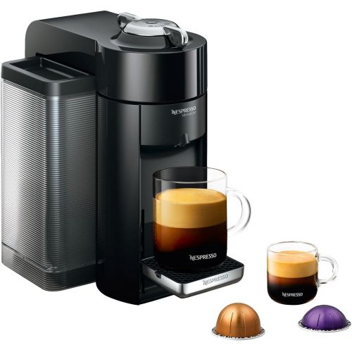 네슬레 [아마존베스트]Nestle Nespresso Nespresso GCC1-US-BK-NE VertuoLine Evoluo Deluxe Coffee and Espresso Maker, Black (Discontinued Model)