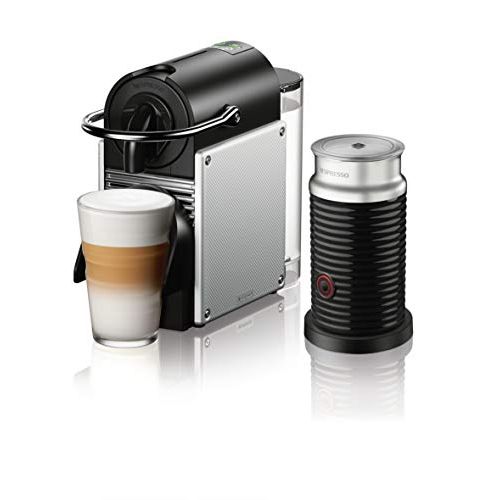 네슬레 [아마존베스트]Nestle Nespresso Nespresso EN124SAE Espresso Machine, 2.3, Aluminum