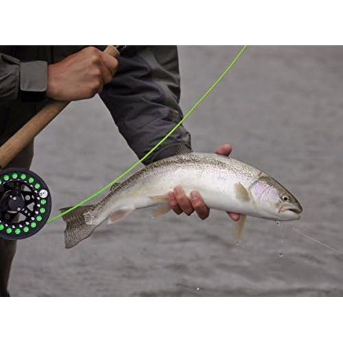  [아마존베스트]NetAngler Fly Fishing Rod and Reel, 4 Piece Fly Fishing 5W Aluminium Fly Reel 28 Piece Fly Set with Free Rod Tip, Backing and Fabric Carry Bag