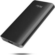 [아마존베스트]Netac 250GB Portable SSD, USB3.2 Gen2 10Gbps, Type-C PSSD, Read Speeds up to 500MB/s External SSD, Aluminium Alloy Portable Solid State Drive for PC/Laptop/Windows/Mac/Android/Xbox