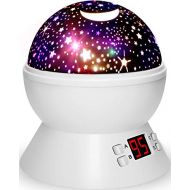 Neteast Night Lights for Kids with Timer, Star Projector for Kids and Baby