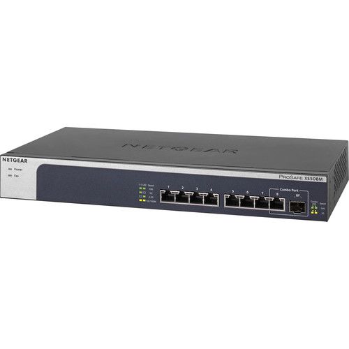  Netgear XS508M 8-Port 10-Gigabit Unmanaged Switch