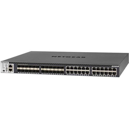  Netgear M4300-24X24F 24-Port RJ45 & 24-Port SFP+ 10G Managed Network Switch