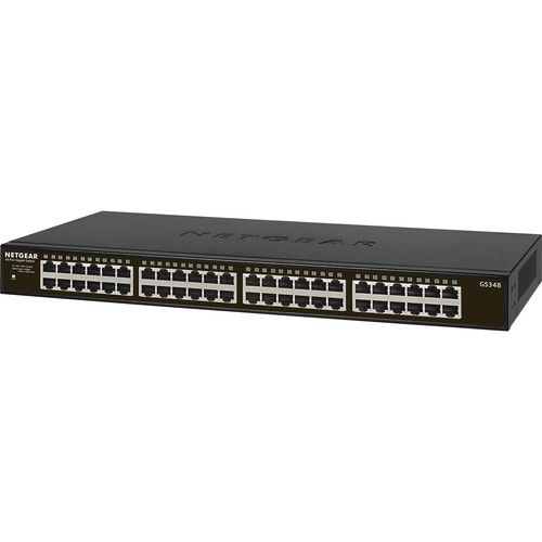  Netgear 48-Port GS348 Gigabit Unmanaged Switch