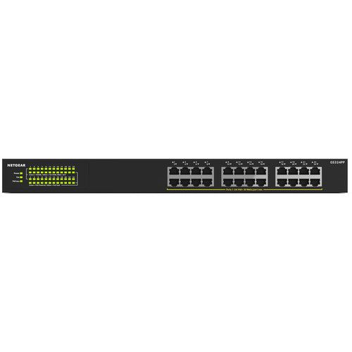  Netgear GS324PP 24-Port Gigabit PoE-Compliant Unmanaged Switch