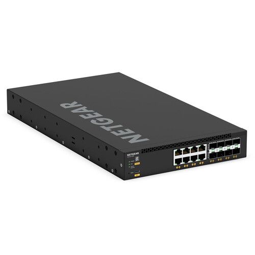  Netgear M4350-8X8F 16-Port 10G RJ45 / SFP+ Managed AV Network Switch