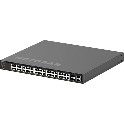  Netgear M4350-40X4C 40-Port 10G PoE++ Compliant Managed AV Network Switch (TAA-Compliant)