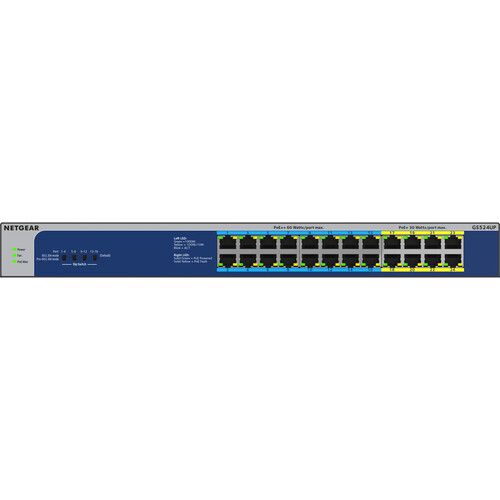  Netgear GS524UP 24-Port PoE++ Compliant Gigabit Unmanaged Network Switch