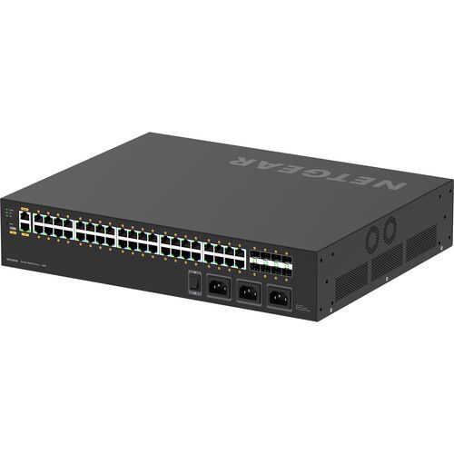  Netgear AV Line M4250 GSM4248UX 40-Port Gigabit PoE++ Compliant Managed AV Switch with SFP+ (2880W)