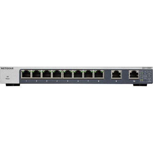  Netgear GS110MX 8-Port Gigabit Unmanaged Switch