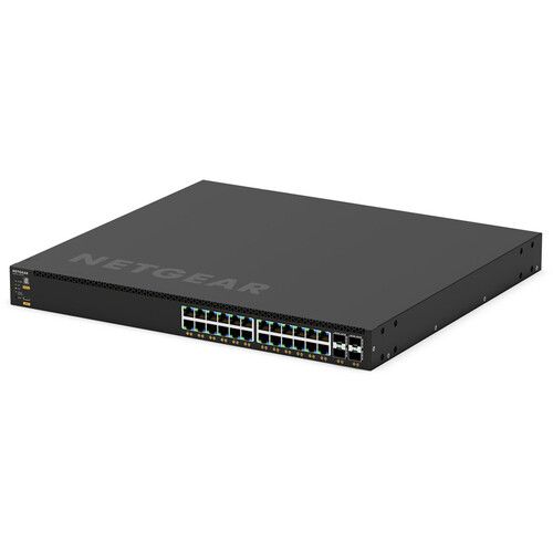  Netgear M4350-24G4XF 24-Port Gigabit PoE+ Compliant Managed AV Network Switch