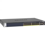 Netgear M4300-28G-PoE+ 26-Port 1G/10G PoE+ Compliant Managed Network Switch with SFP+ (480W)