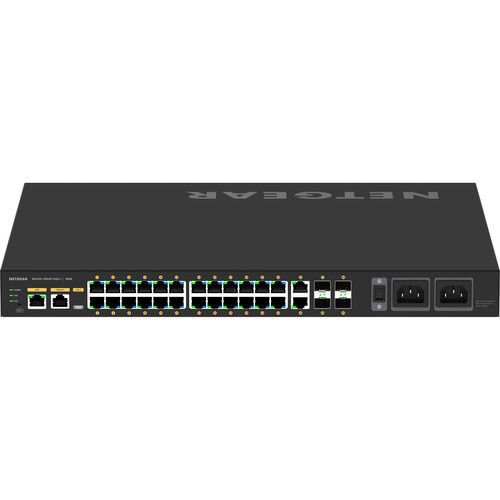  Netgear AV Line M4250 GSM4230UP 24-Port Gigabit PoE++ Compliant Managed Network Switch with SFP (1440W)