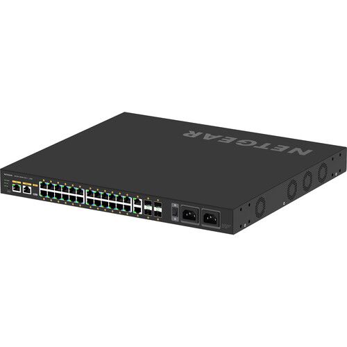  Netgear AV Line M4250 GSM4230UP 24-Port Gigabit PoE++ Compliant Managed Network Switch with SFP (1440W)