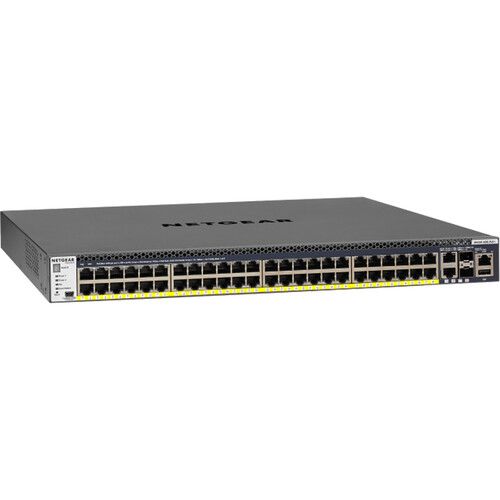  Netgear M4300-52G-PoE+ 50-Port 1G/10G PoE+ Compliant Managed Network Switch with SFP+