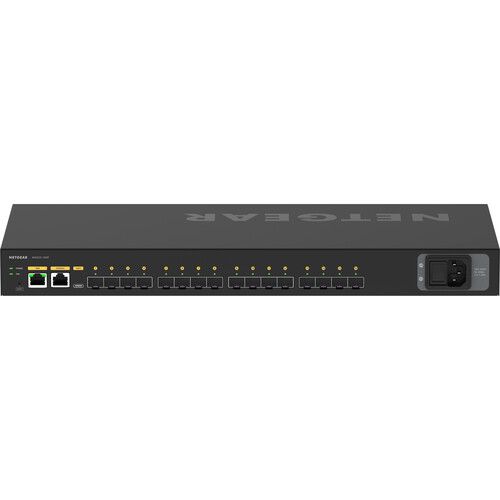  Netgear AV Line M4250 XSM4216F 16-Port Gigabit SFP+ Managed Network Switch