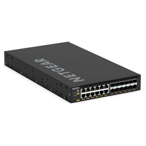  Netgear M4350-12X12F 24-Port 10G RJ45 / SFP+ Managed AV Network Switch