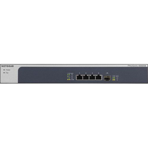  Netgear XS505M 5-Port 10-Gigabit Unmanaged Switch