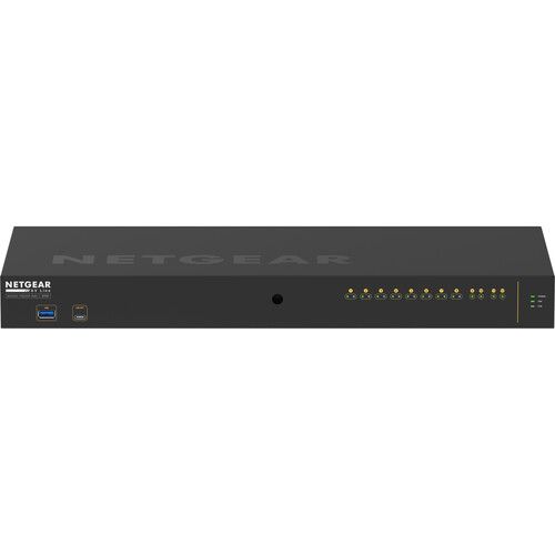  Netgear AV Line M4250 GSM4212PX 8-Port Gigabit PoE+ Compliant Managed AV Switch with SFP (240W)