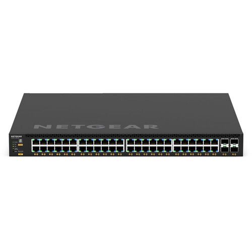  Netgear M4350-48G4XF 48-Port Gigabit PoE+ Compliant Managed AV Network Switch