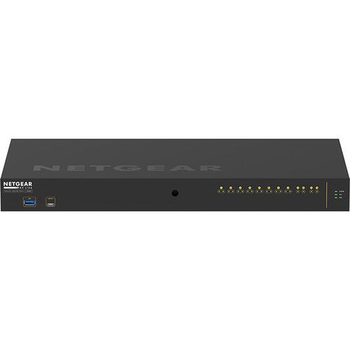  Netgear AV Line M4250 GSM4212UX 8-Port Gigabit PoE++ Compliant Managed AV Switch with SFP+ (720W)