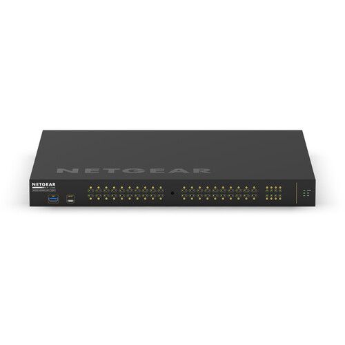  Netgear AV Line M4250 GSM4248PX 40-Port Gigabit PoE+ Compliant Managed AV Switch with SFP+ (960W, TAA-Compliant)