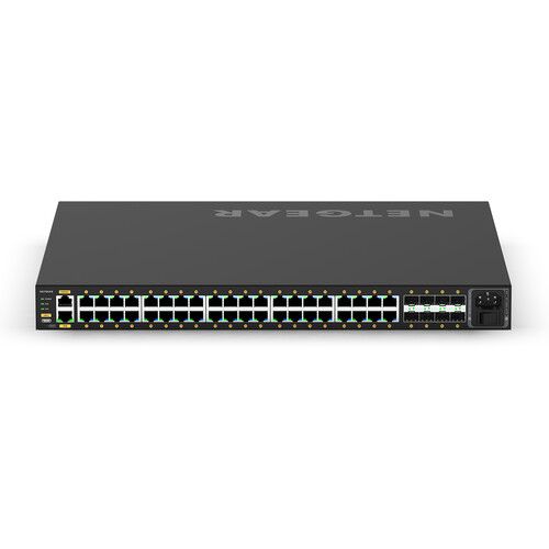  Netgear AV Line M4250 GSM4248PX 40-Port Gigabit PoE+ Compliant Managed AV Switch with SFP+ (960W, TAA-Compliant)