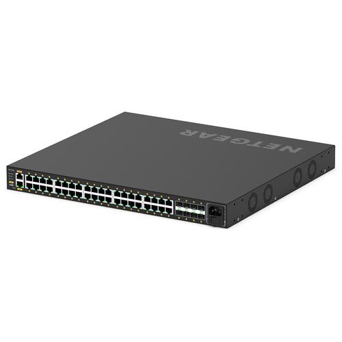  Netgear AV Line M4250 GSM4248PX 40-Port Gigabit PoE+ Compliant Managed AV Switch with SFP+ (960W, TAA-Compliant)