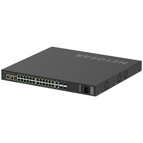  Netgear AV Line M4250 GSM4230P 24-Port Gigabit PoE+ Compliant Managed Network Switch with SFP (300W)