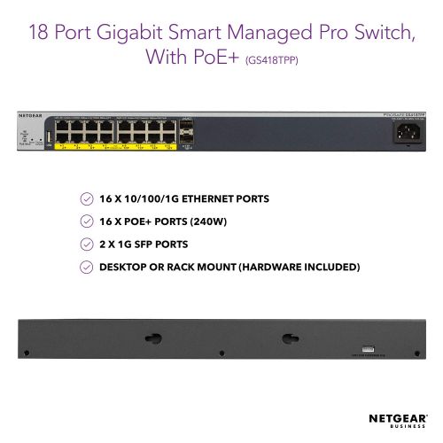  [아마존 핫딜]  [아마존핫딜]Netgear Insight Gigabit Smart Switch Local MGMT | 1GbE | SFP+