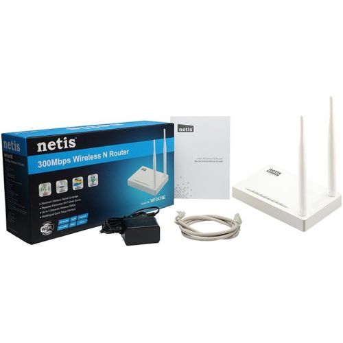  [아마존베스트]Netis DL4323 Wireless N300 ADSL2+ Modem Router, 2.4Ghz 300Mbps, 802.11b/g/n, Splitter, 5dBi High Gain Antenna (DL4322)