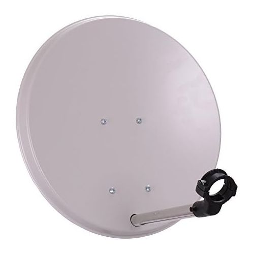  [아마존베스트]-Service-Informationen netshop 25 Digital Camping Satellite System 40 cm Mirror with Optical HD Single LNB + 10m Cable + Camping Tripod (SD HD Full HD 4K UHD)