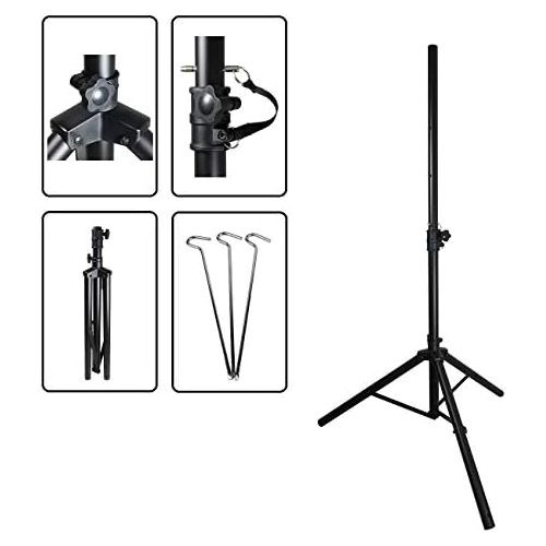  [아마존베스트]-Service-Informationen netshop 25 Digital Camping Satellite System 40 cm Mirror with Optical HD Single LNB + 10m Cable + Camping Tripod (SD HD Full HD 4K UHD)