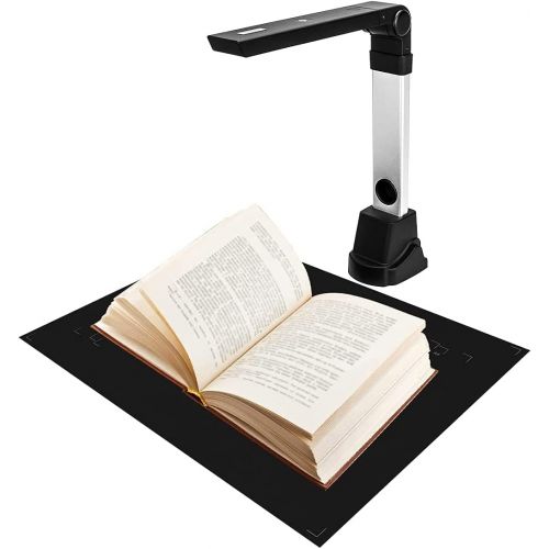  NetumScan Book & Document Scanner for Teachers, Multi-Language OCR and English Article Recognition by AI Technology, Real-time Projection, Video Recording, Foldable & Portable, Cap