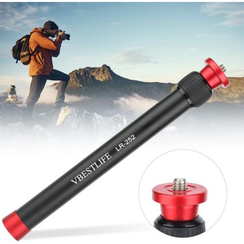  Neufday Tripod Extension Pole, Aluminum Alloy Gimbal Extension Rod Handheld Extension Bar Telescopic Stick Rod Selfie Stick Extender 1/4 Screw Extender Pole for DJI Zhiyun, Ne