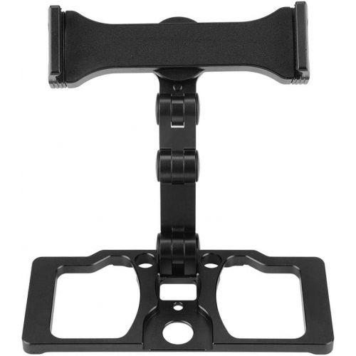  Neufday Holder with 2 Screws for CrystalSky, Phone Tablet Holder Bracket for DJI Mavic 2/Pro/Air/Spark Drone Remote Controller(Black with Holder for CrystalSky)