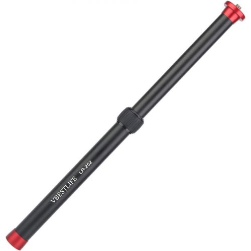  Neufday Tripod Extension Pole, Aluminum Alloy Gimbal Extension Rod Handheld Extension Bar Telescopic Stick Rod Selfie Stick Extender 1/4 Screw Extender Pole for DJI Zhiyun, Ne