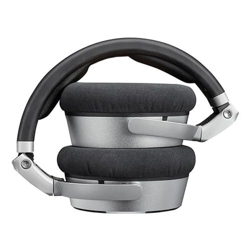  Neumann NDH 20 Closed Back Monitoring Professional Studio Headphones Gaming, Mixing, Mastering, Video or Audio Production, 3M straight cable w 1’8” stereo connector and 1/4” adaptor, Nickle, Large