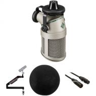 Neumann BCM 705 Dynamic Broadcast Microphone Kit with Boom Arm, Cable, and Windscreen