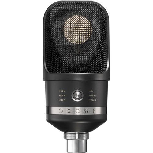  Neumann TLM 107 BK Large-Diaphragm Multipattern Condenser Microphone (Black)