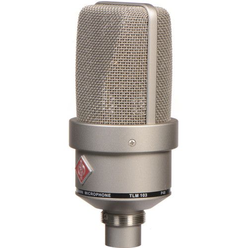  Neumann TLM 103 Large-Diaphragm Cardioid Condenser Microphone (Mono Set, Nickel)